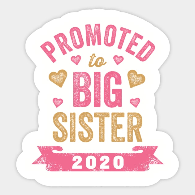 Promoted To Big Sister 2020 Sticker by Tingsy